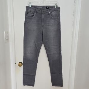 AG Adriano Goldschmied Women's Gray High Rise Stevie Ankle Jeans Size 10R